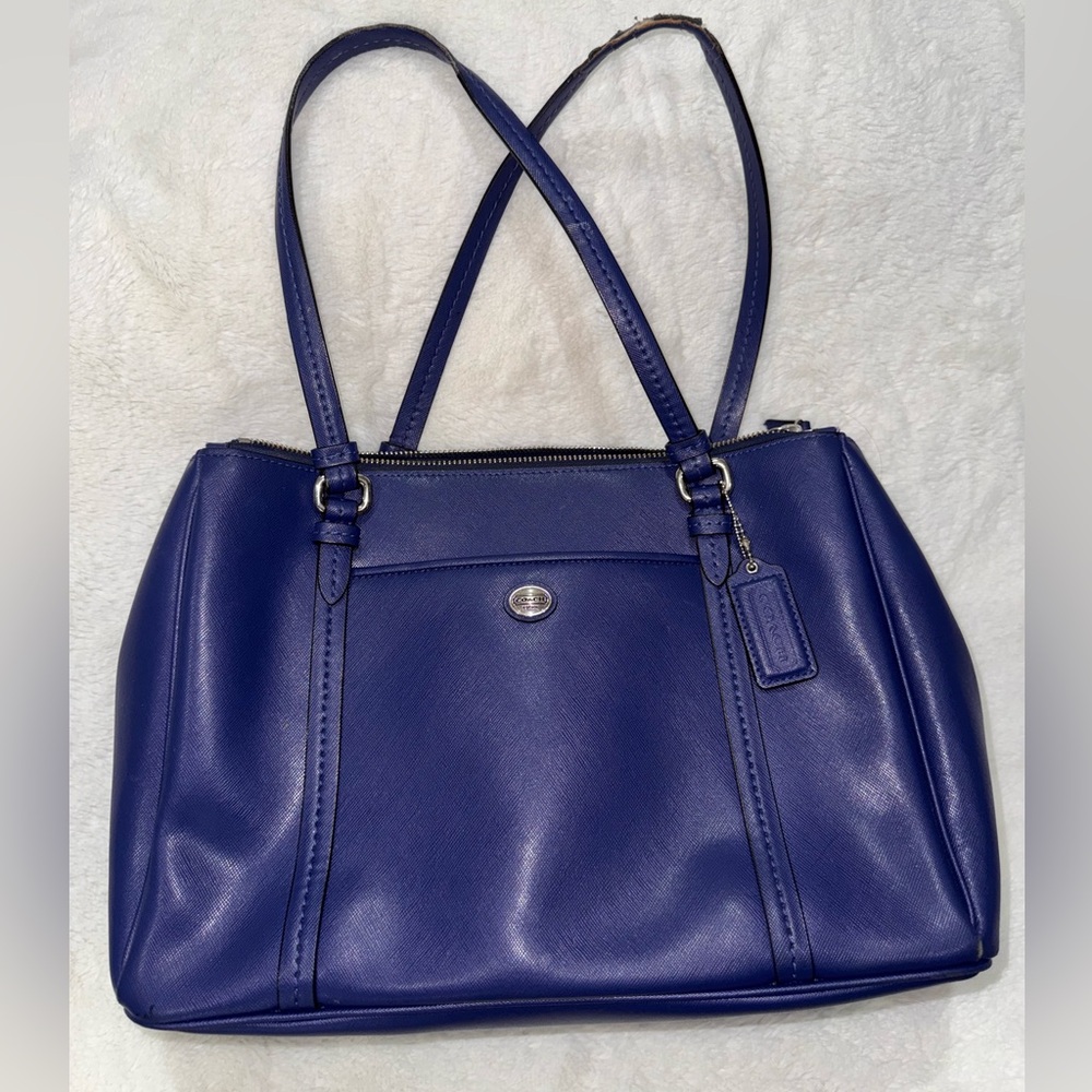 Coach Blue Leather Women's Bag